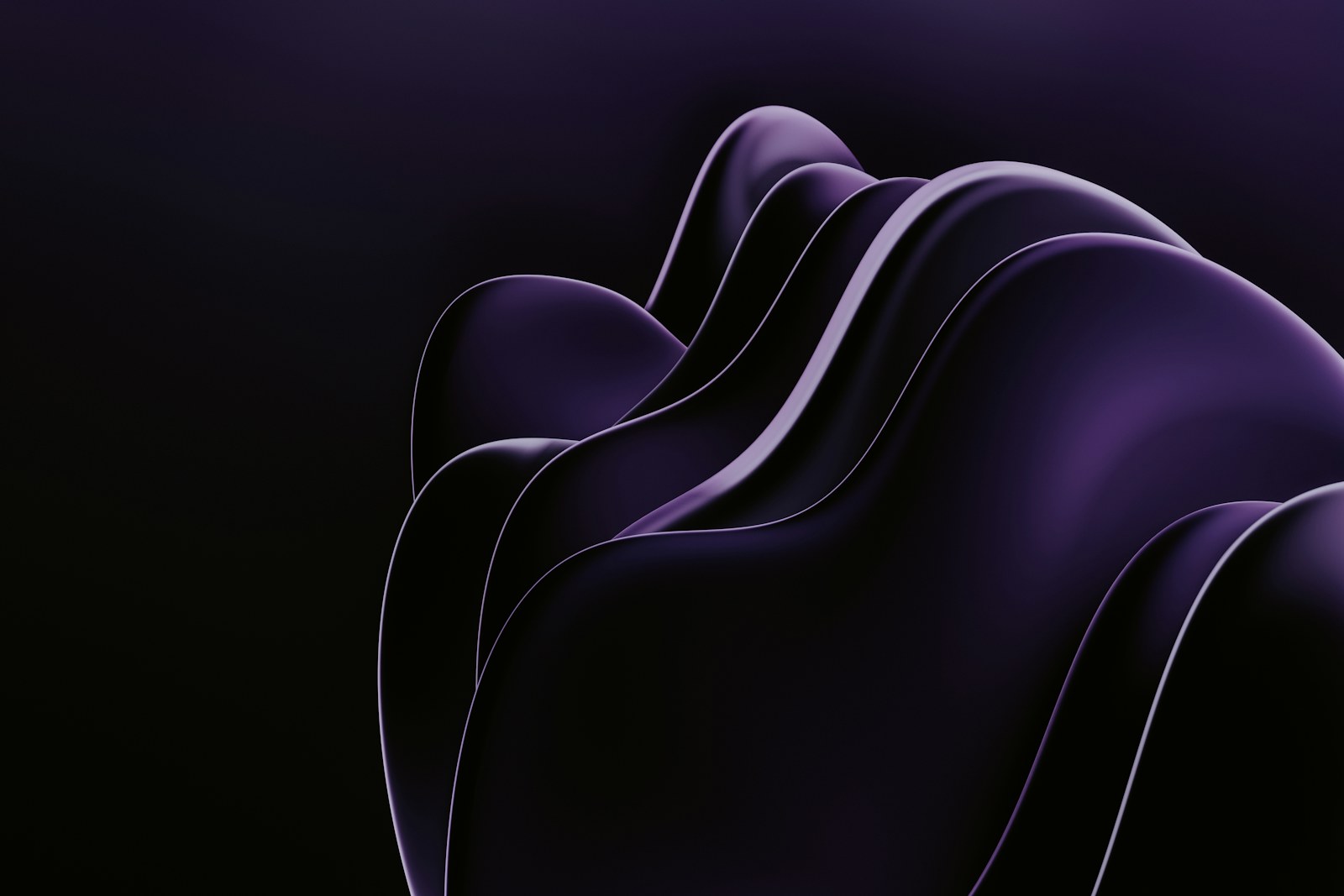 Think Fanny hero image with abstract purple brain-wave puzzle glow