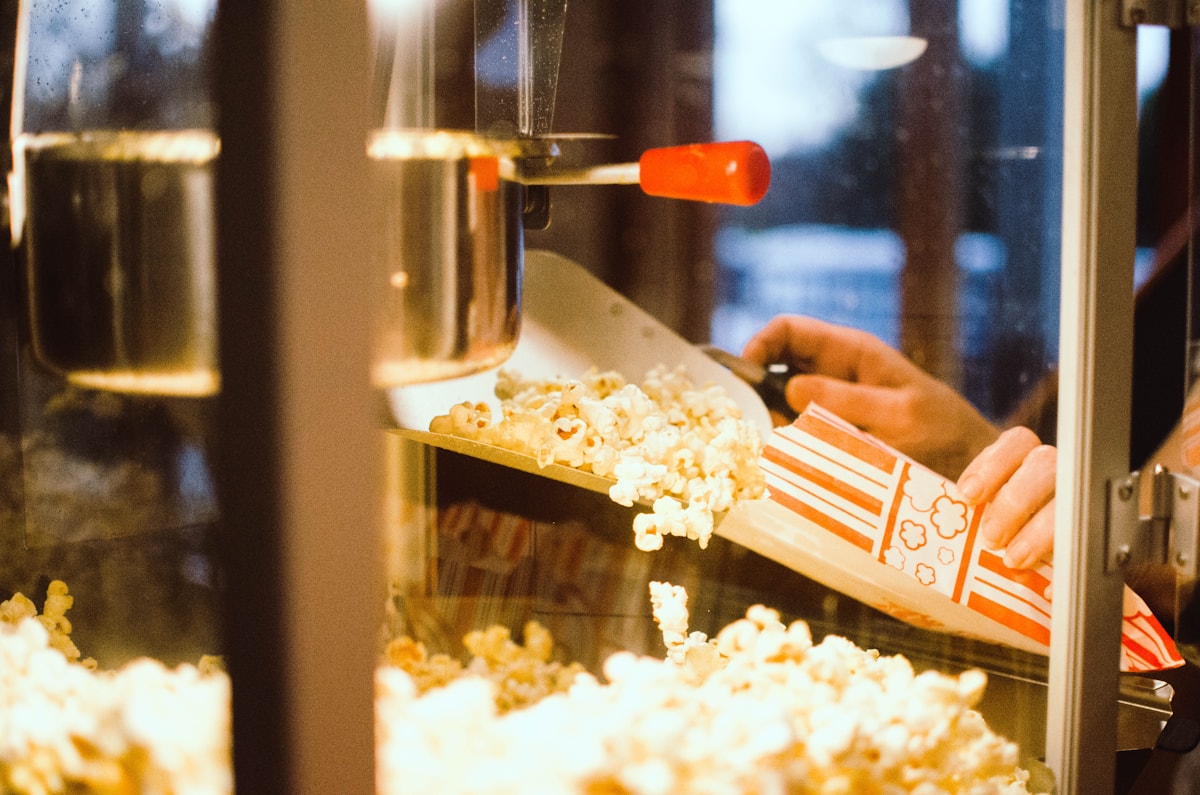 Think Fanny trivia quiz cinema snacks and popcorn cup